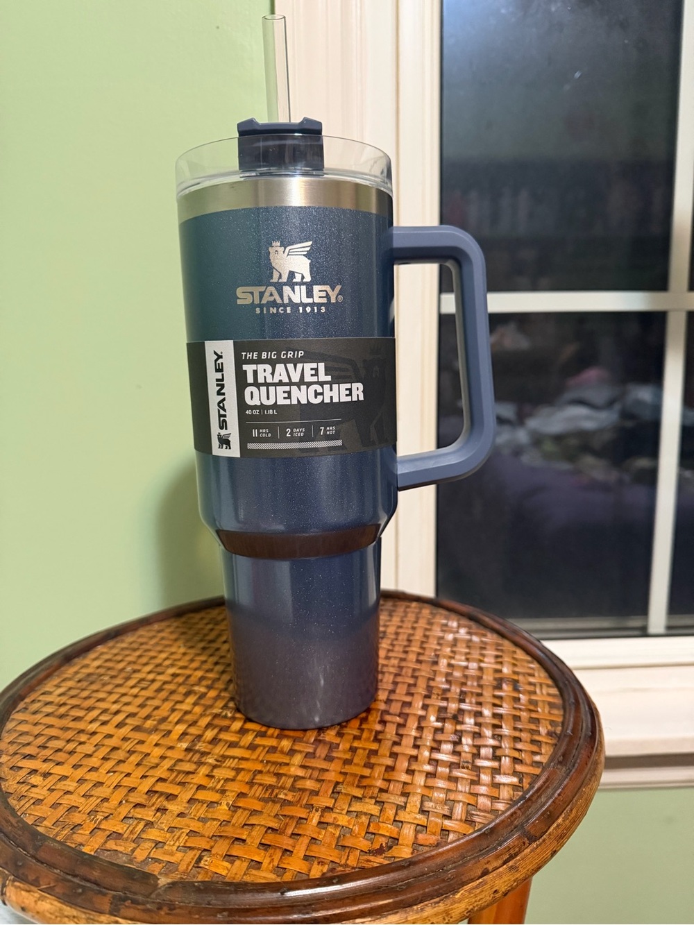 Stanley Travel Quencher 40oz OG Midnight Pearlescent